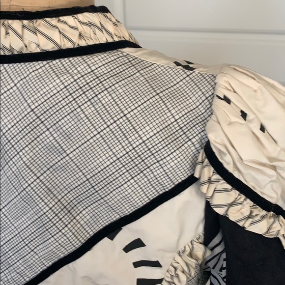 Vintage patchwork cotton jacket - Picture 6 of 9